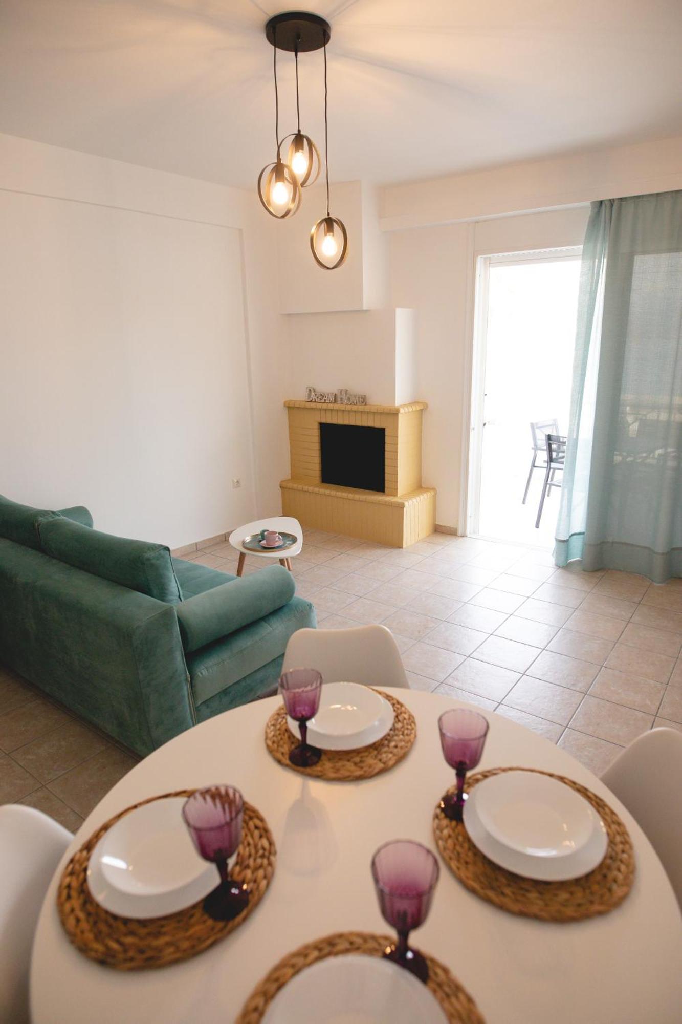 Sugar Blue - Apartments On The Beach Agios Vasilios  Екстер'єр фото
