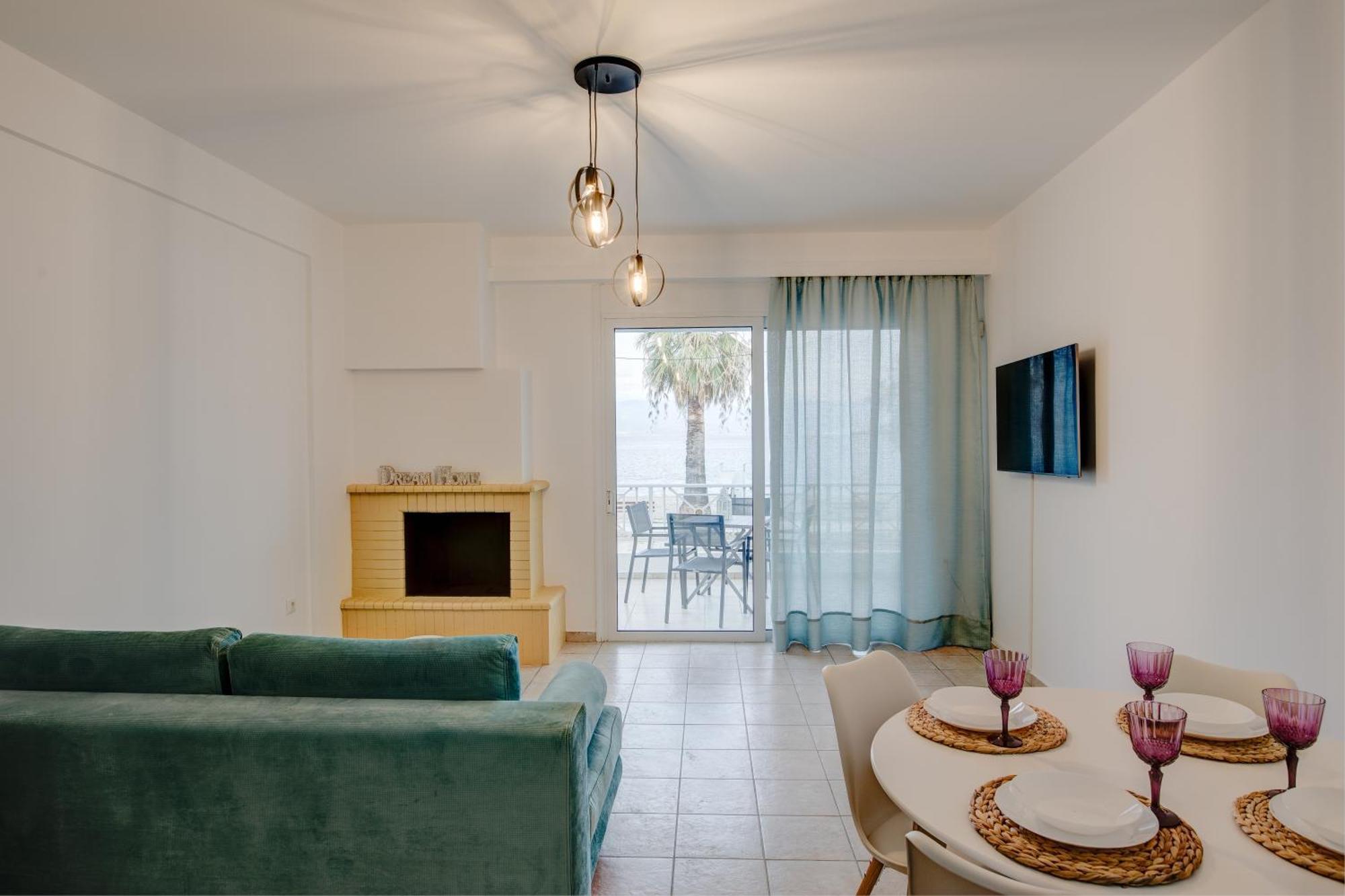 Sugar Blue - Apartments On The Beach Agios Vasilios  Екстер'єр фото